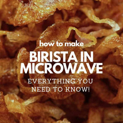 How To Make Birista In Microwave