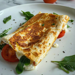 Low-carb Cottage Cheese Wrap