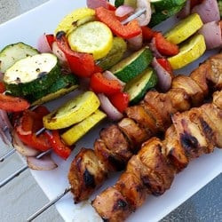 Honey Sesame Chicken Skewers {gluten-free, Dairy-free}