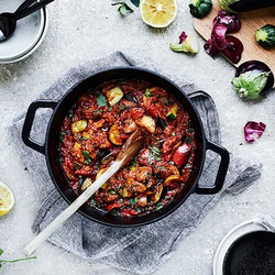 Curry Spiced Ratatouille