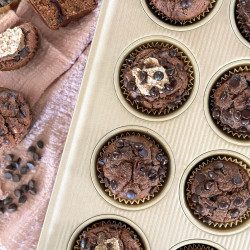 High-protein Chocolate Muffins