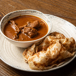 Roti Canai And Beef Rendang