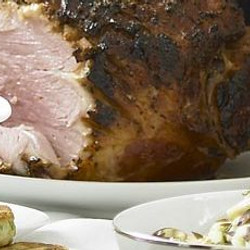 Maple &amp; Mustard Glazed Ham