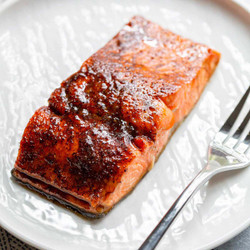Air Fryer Brown Sugar Salmon