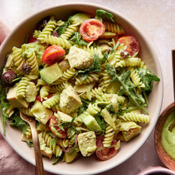 Green Goddess Pasta Salad With Chicken