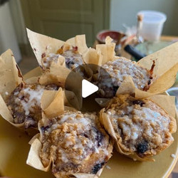 Blueberry Coffee Cake Muffins