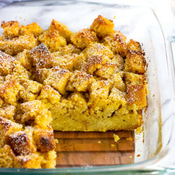 Baked Cornbread French Toast