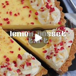 Lemon Posset Tart Recipe