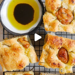 Garlic Confit Focaccia