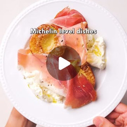 Grilled Peaches With Burrata And Speck