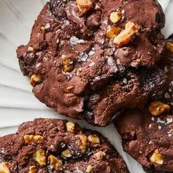 Flourless Chocolate-walnut Cookies