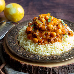 Easy Moroccan Ground Lamb Stew