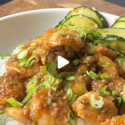 Honey Miso Crispy Shrimp