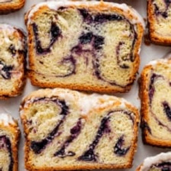 Lemon Blueberry Babka
