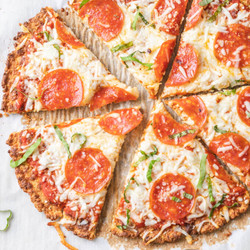 Cauliflower Pizza Crust (keto)