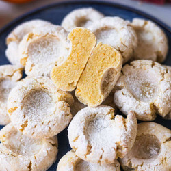 Italian Almond Cookies (soft, 5 Ingredients, 30 Minutes)