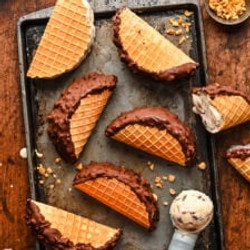 Homemade Choco Tacos