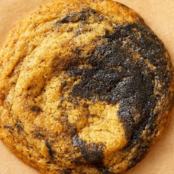 Black Sesame Earl Grey Cookies