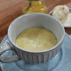 Lemon Delicious Mug Puddings