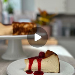 Blonde Chocolate Burnt Basque Cheesecake