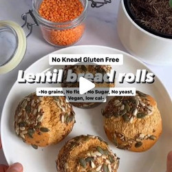 Lentil Bread Rolls