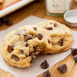 No Chill Chocolate Chip Cookies