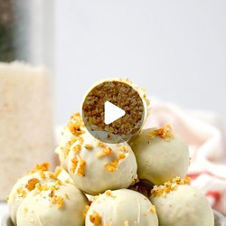 Rice Crisp Carrot Cake Bites