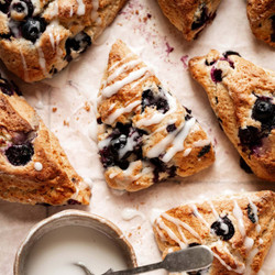 4 Ingredient Blueberry Scones