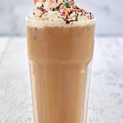 Dunkin Iced Cake Batter Latte Easy Copycat Recipe