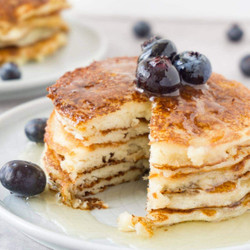 Keto-friendly Cottage Cheese Pancakes. Here To Cook