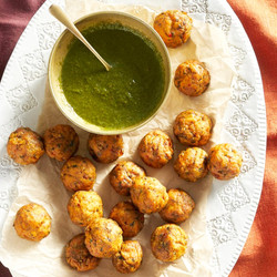 Crispy Indian Spiced Potato Balls (aloo Tikki)