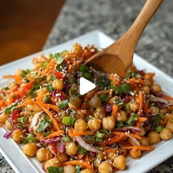 Crunchy Thai Chickpea Salad
