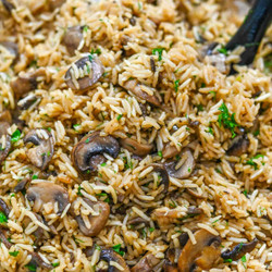 Rice With Mushrooms