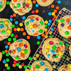 Chocolate Chip M&amp;m Cookies