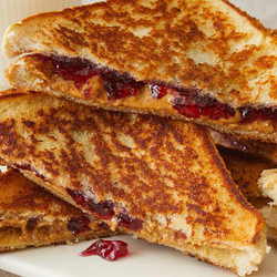 Grilled Peanut Butter And Jelly Sandwich