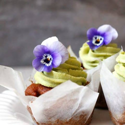 Pear Muffins With Avocado Frosting (gluten-free &amp; Vegan)