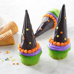 Witch Hat Halloween Cupcakes Recipe