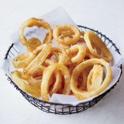 Crisp And Lacy Onion Rings