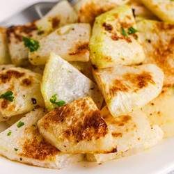 Roasted Kohlrabi