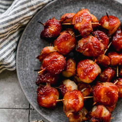 Bacon Wrapped Water Chestnuts (rumaki Inspired)