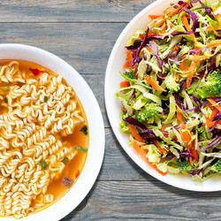Transform Instant Ramen Into A Veggie-packed Meal With Bagged Broccoli Slaw
