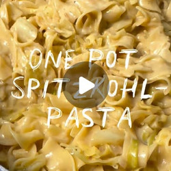 One Pot Pointed Cabbage Pasta