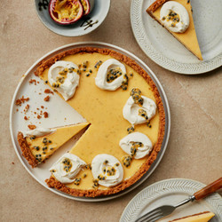 Passion Fruit And Ginger Tart