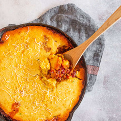 Chili Cornbread Casserole