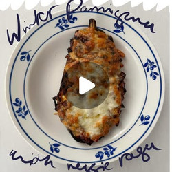 Winter Parmigiana With A Veggie Ragu