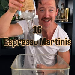 Batch Espresso Martinis