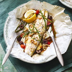 Fish Baked En Papillote