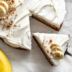 Easy Vegan Banana Cake