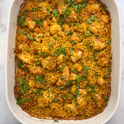 One Pan Chicken And Ptitim