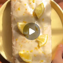 Single Serve Lemon Cake With Lemon Glaze